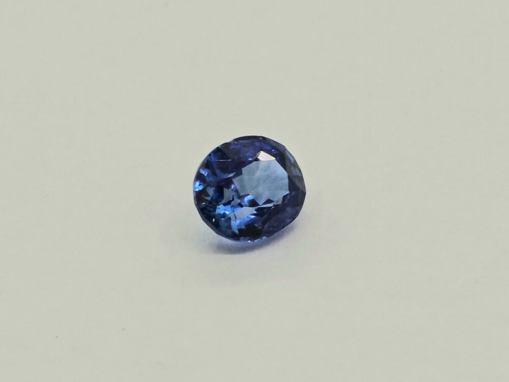 Natural Blue Sapphire 1 08 cts Oval Cut Heated Gemstone