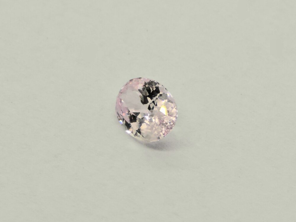 Unheated Light Pink Sapphire 0 82 cts Oval Natural Gemstone