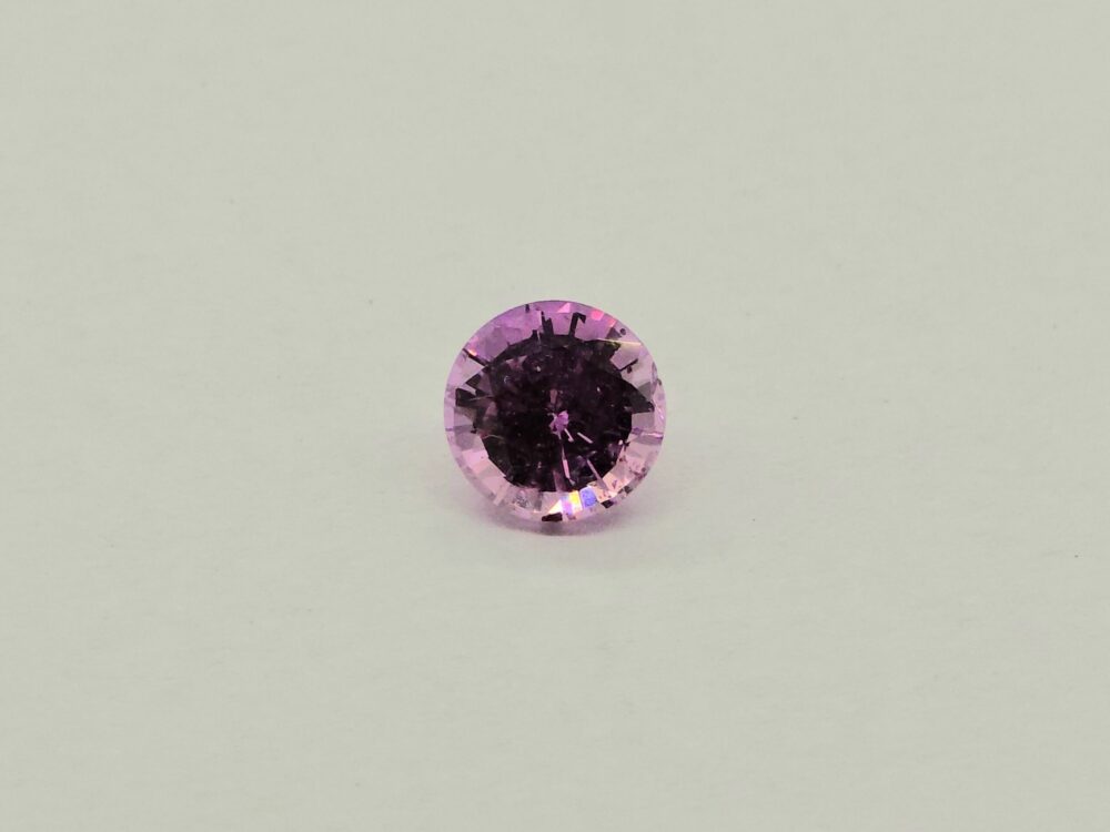 Natural Corundum Pink Sapphire Purplish Pink Gemstone