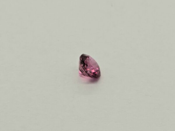 Natural Pink Sapphire 0.50 Carat Round Mixed Cut Gemstone