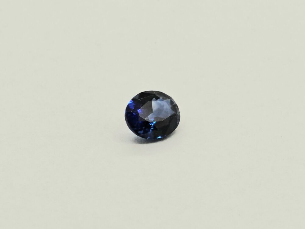 Cornflower Blue Sapphire 0 86ct Oval Unheated Gemstone