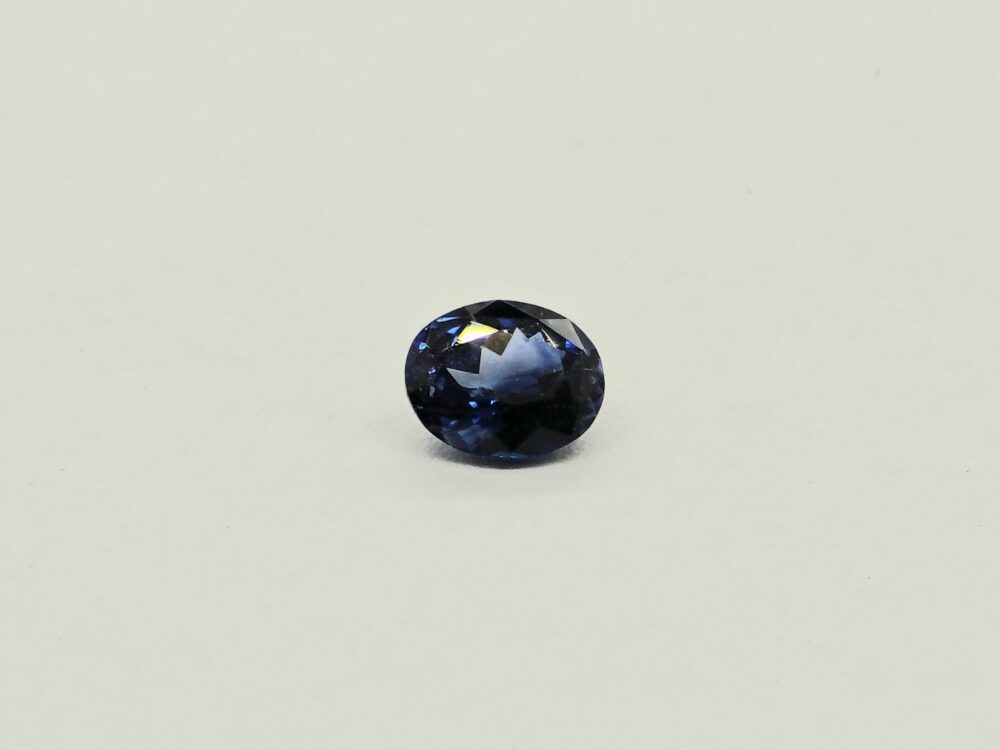 Cornflower Blue Sapphire 0 86ct Oval Unheated Gemstone