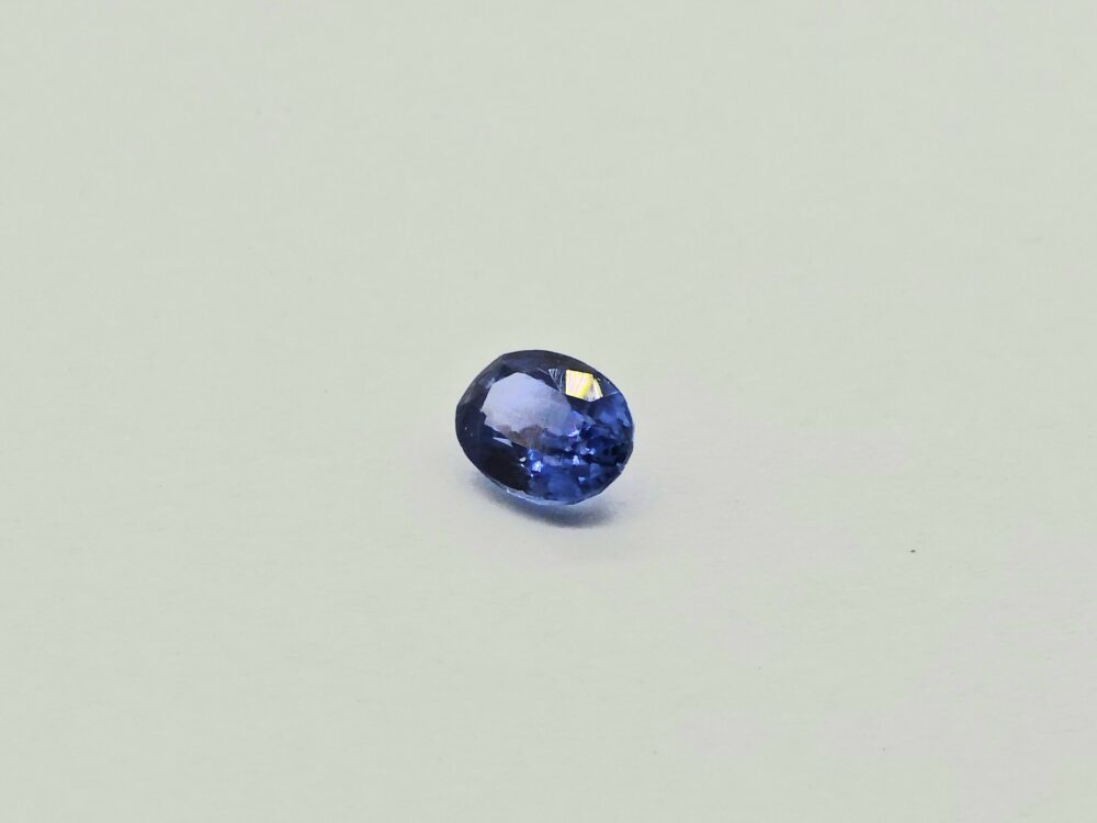 Heated Blue Sapphire 0 76cts Oval Gemstone