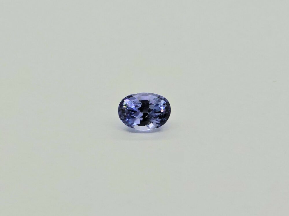 Certified Heated Blue Sapphire Gemstone 1 02 cts Oval Cut