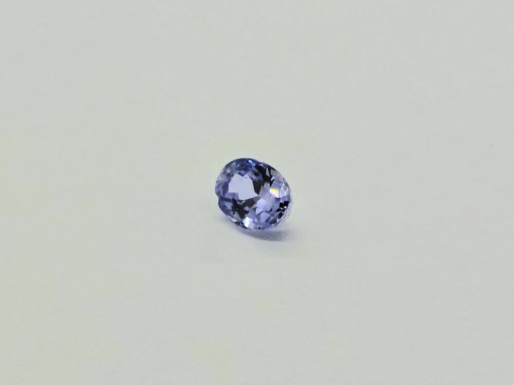 Certified Heated Blue Sapphire Gemstone 1 02 cts Oval Cut