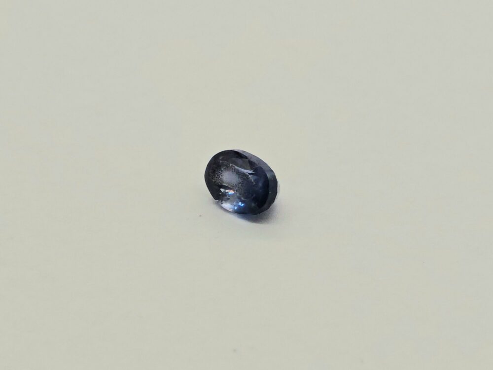 Blue Sapphire 1 06 cts Oval Heated