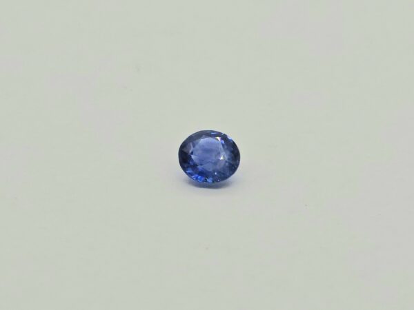 Unheated Blue Sapphire 0.78 cts Near Round Mixed Cut Gemstone